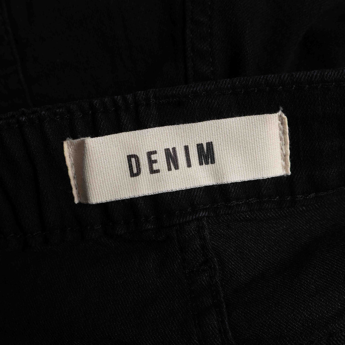 Yours black denim shorts size UK 16 with front and back pockets, brand new with tags.