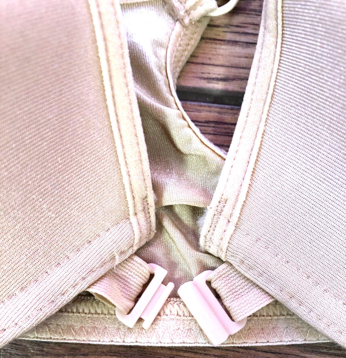 Bra and Thong Set Bra 34B Thong Small Cream by La Marru New With Tags