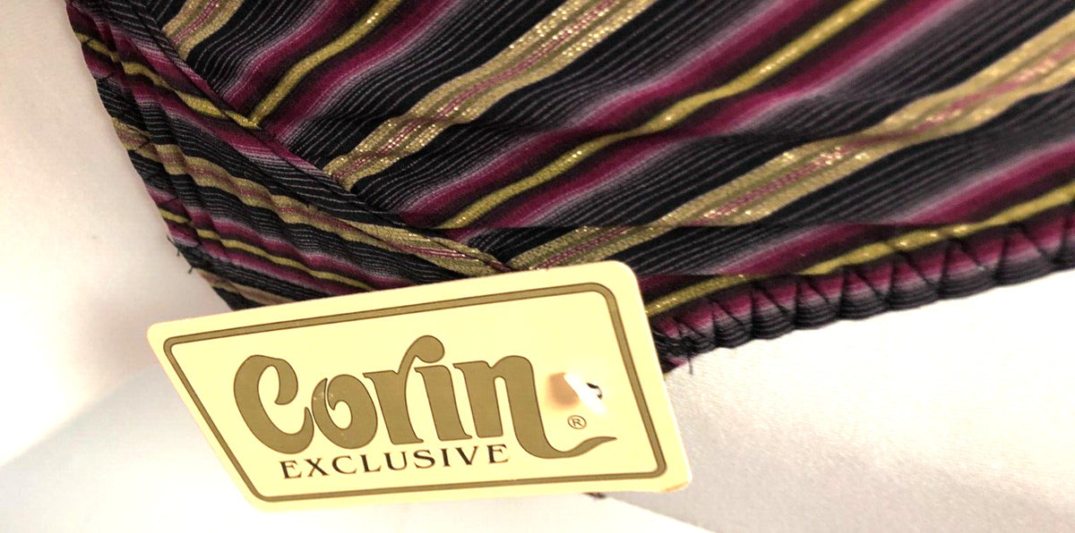 Corin Exclusive Bra 34F Multi Plunge Underwired Non Padded Agate 12982  BNWT