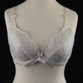 Bra 32D White Eternal Padded PM3807 Balconette Underwired by Pour Moi BNWT