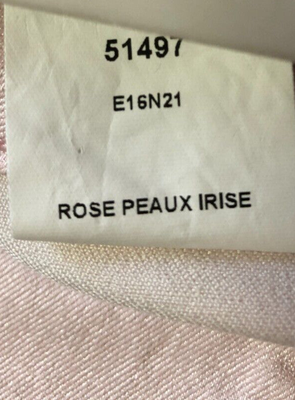 Rose Electron Trousers UK10 Pink Straight Leg Pockets Mid-Rise Pre-Owned