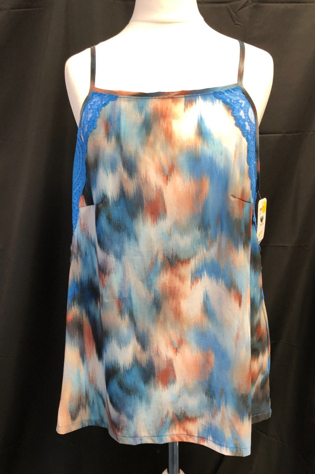 Wacoal Camisole Blue Floral Blur S Non Wired Non Padded BNWT