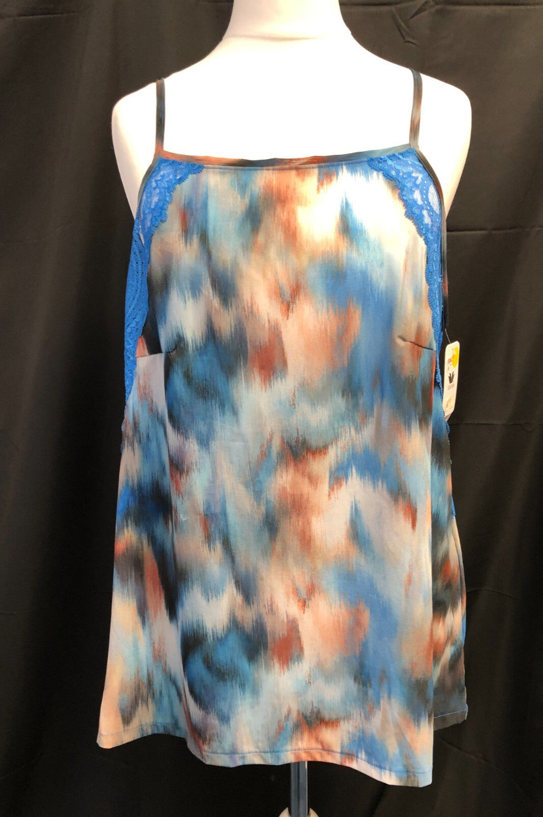 Wacoal Camisole Blue Floral Blur S Non Wired Non Padded BNWT