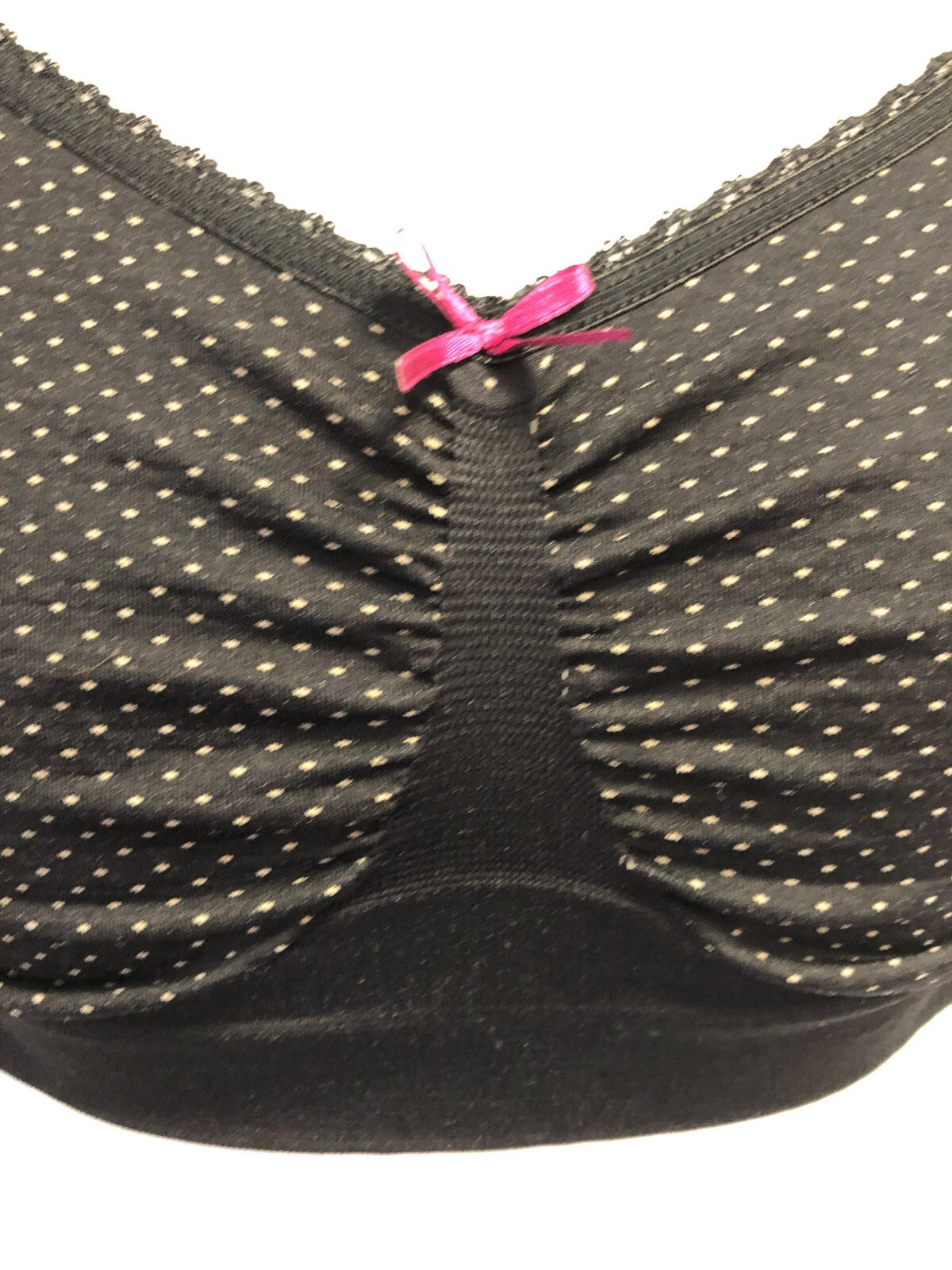 Anita Maternity Bra S Black/White Dot Non Wired Non Padded New Without Tags