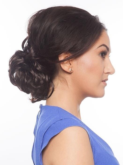 Fun Bun Hair Extension 6/33 Raspberry Twist by EASIHAIR BNWT