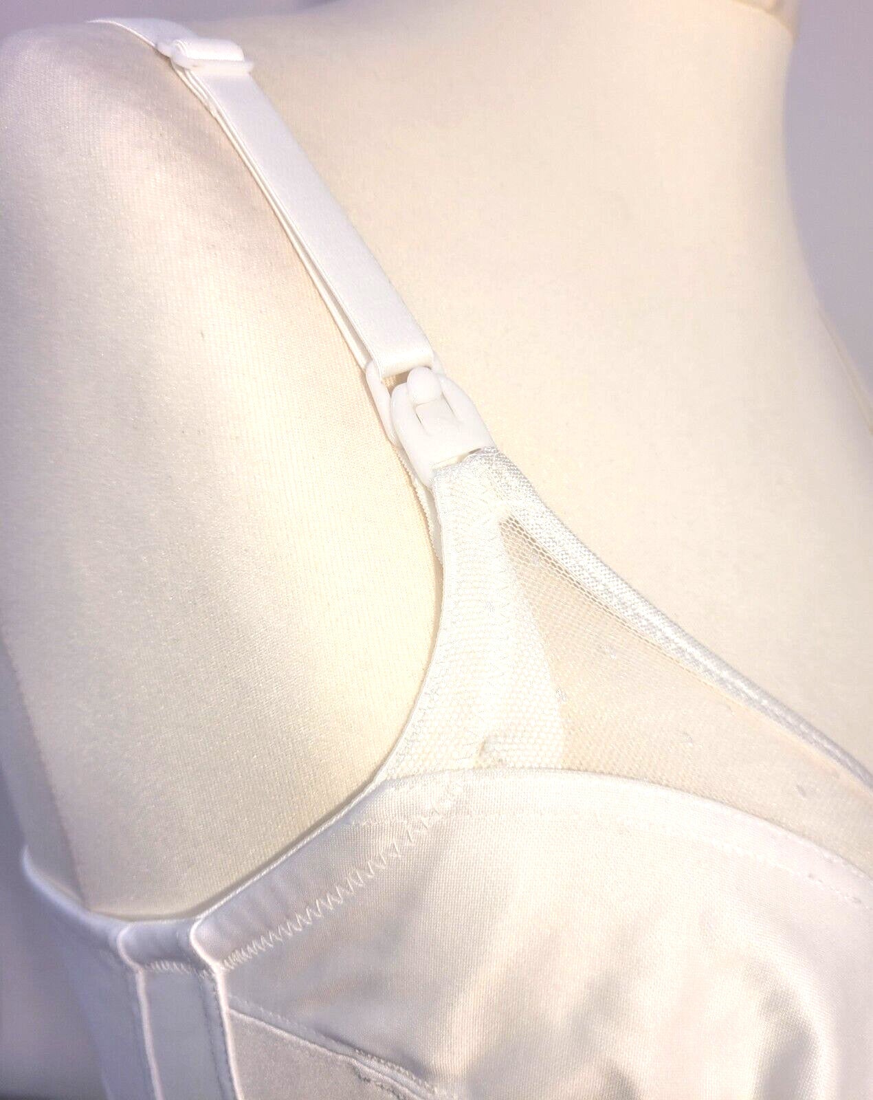 Royce Nursing Bra White 32C Drop Down Cups Lottie 980 New with Tags