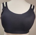 Sports Bra Small UK8/10 Black Seamless Padded by INOC IN NEED OF CHALLENGE NWT