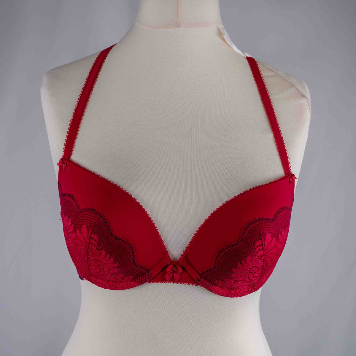 Esprit Red 36B Bra With Multifunctional Straps NWT
