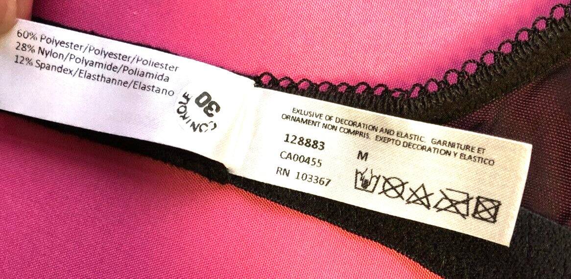 Wacoal Opulence Longline Lace Bra Small Black Underwired Padded BNWT