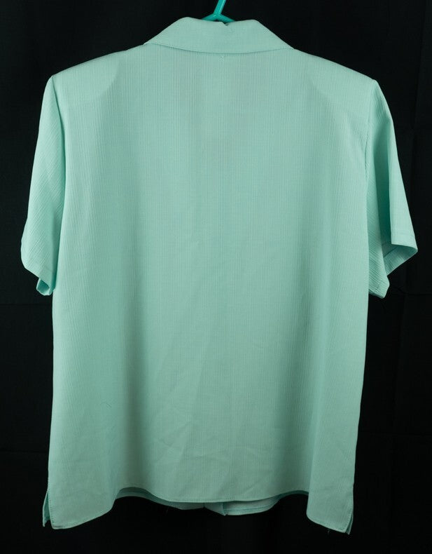 Emma Collection Women's Shirt Pale Green UK 20 NWT
