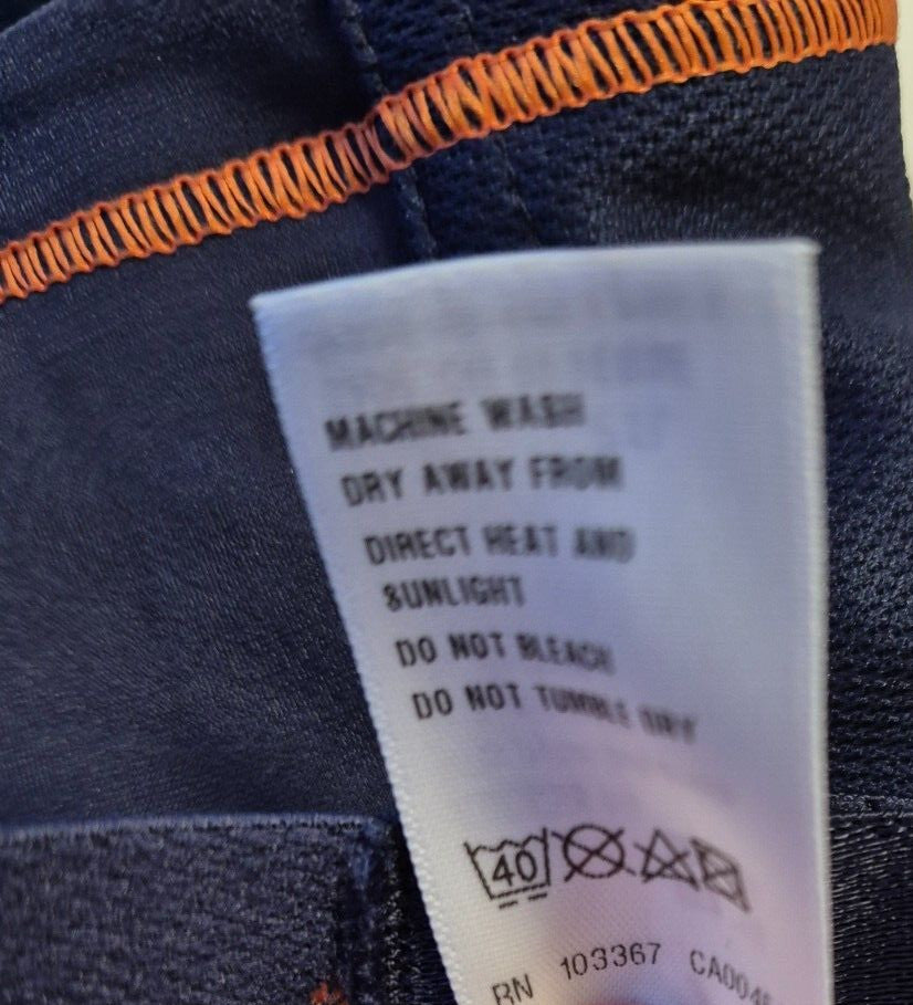 Freya Sports Bra  28G Navy &amp; Orange NWT