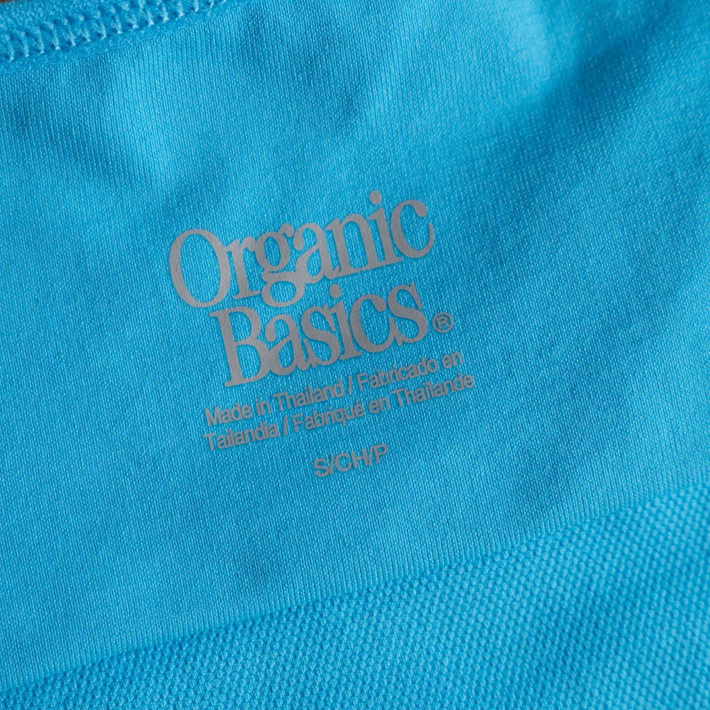 Organic Basics Blue Bra Size Small Padded Non Wired New In Packaging