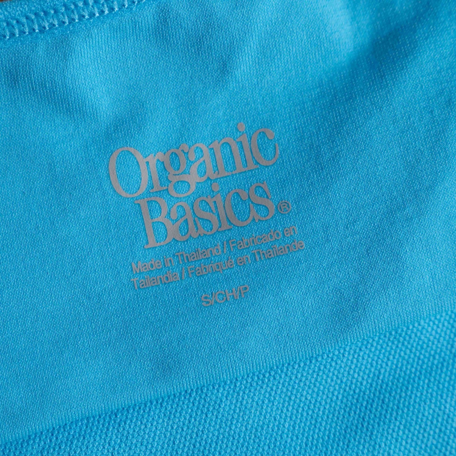 Organic Basics Blue Bra Size Small Padded Non Wired New In Packaging