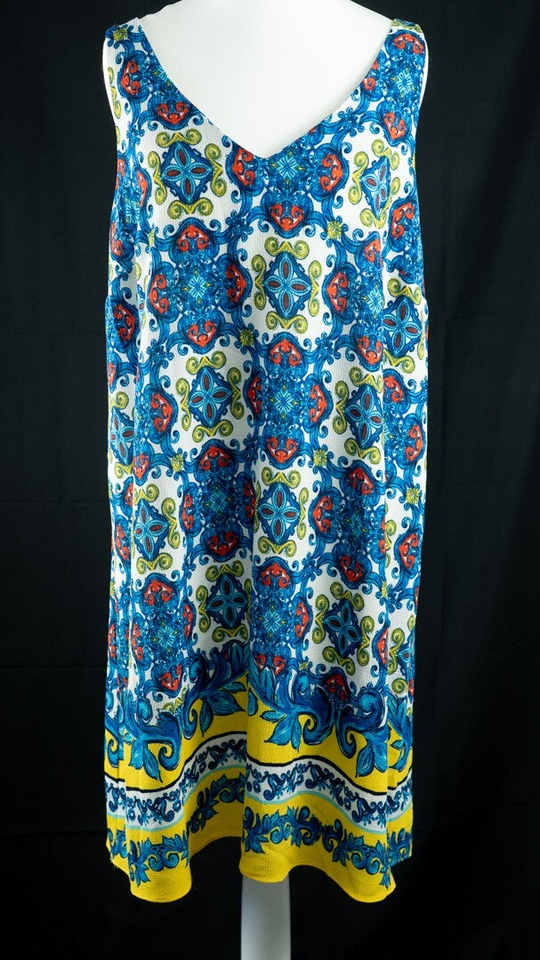 Papaya Dress Multicoloured UK 14 Pre-Owned