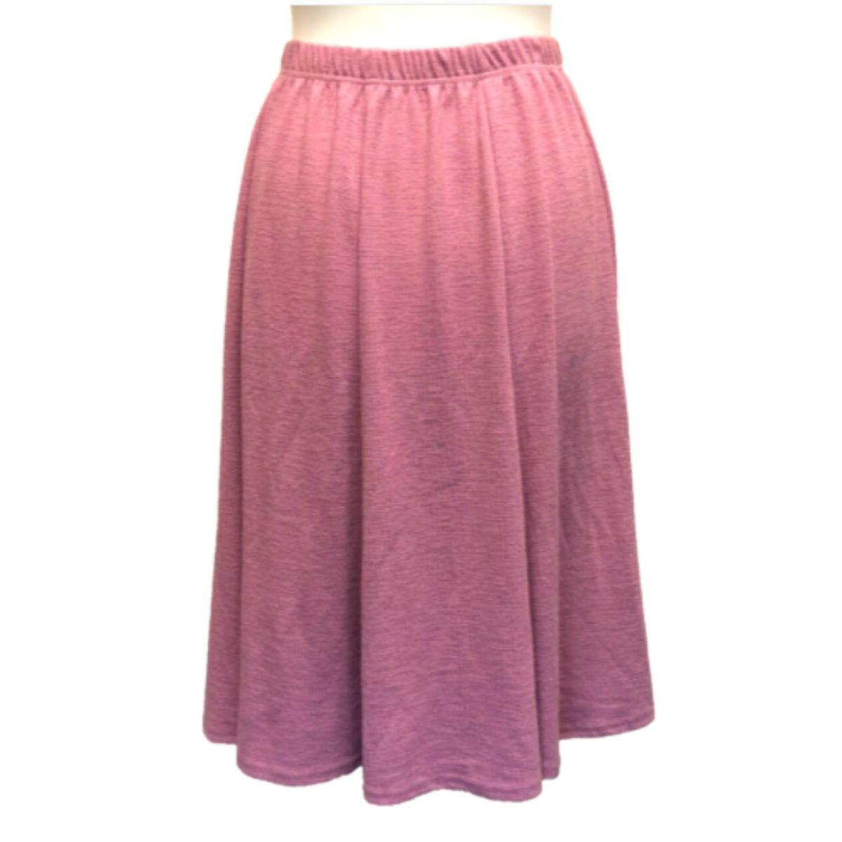 Pink Fit and Flare Skirt M-L with Elasticated Waist NWT