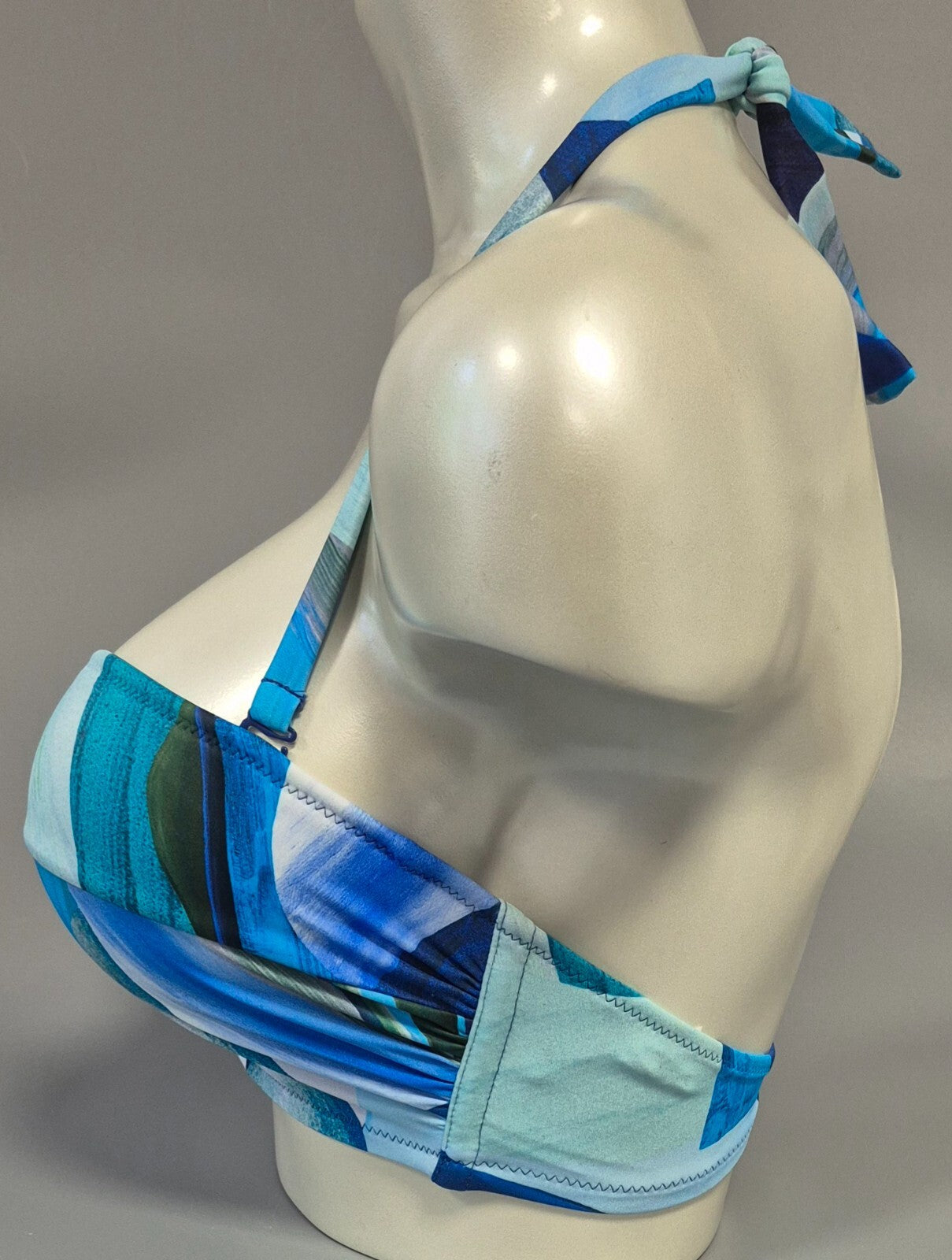 Fantasie 'Aguada Beach' Bikini Top Blue UK 30E NWT