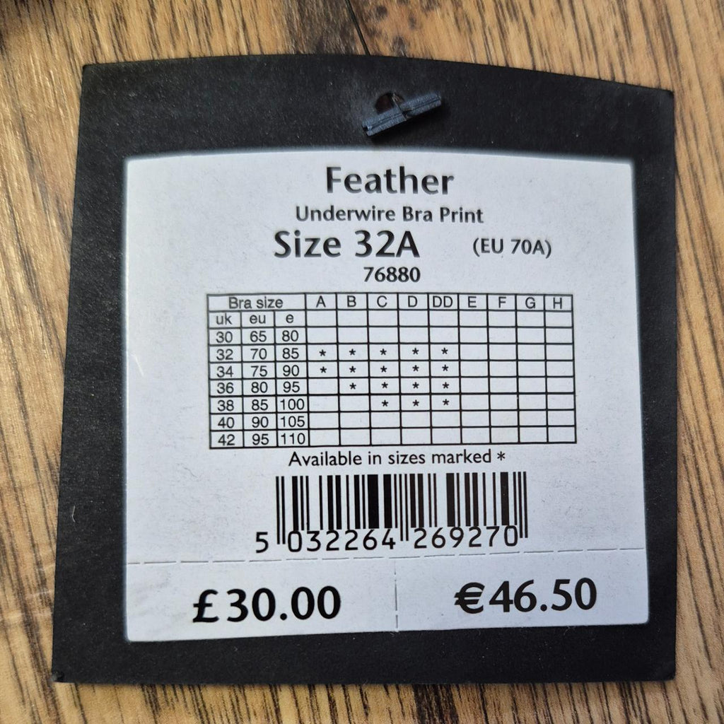 AnnSummers Feather Bra 32A