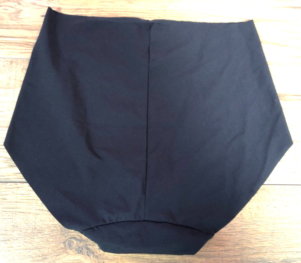 Bassoni Full Brief XL Black Full Coverage 8539HW New with Tags