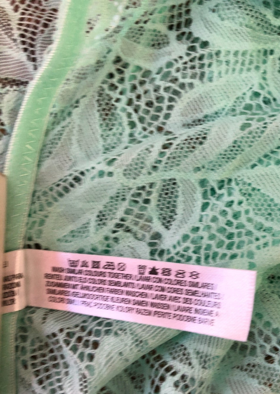 Primark Bra &amp; Brief Set M Mint Green Non Wired Lightly Padded  BNWT