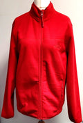 Womens Fleece UK-M Red High Neck Zip Fastening Pockets Ozark Trail Pre-Owned