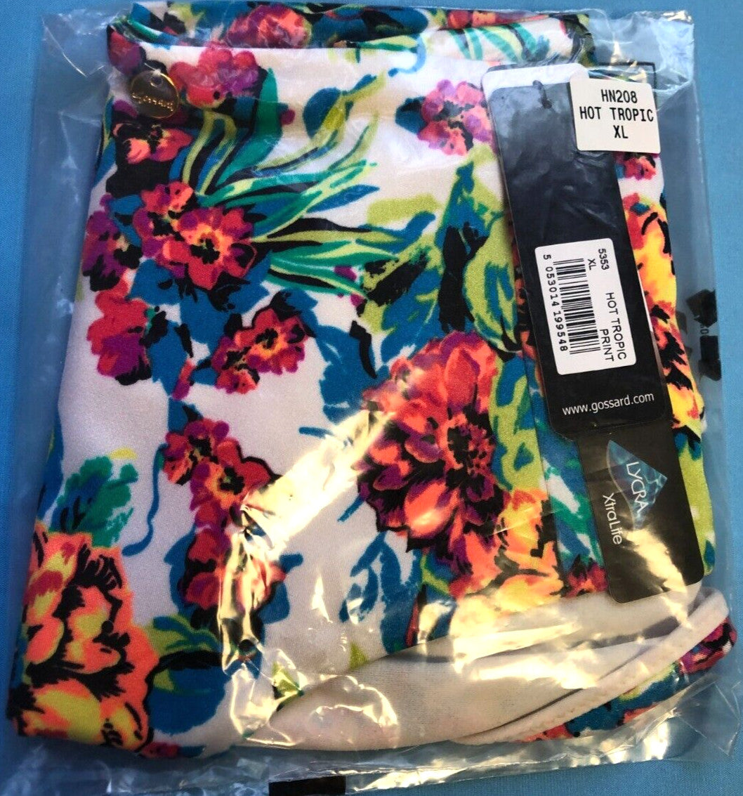 Gossard Bikini Bottoms XL Multicoloured Hot Tropic Print New with Tags