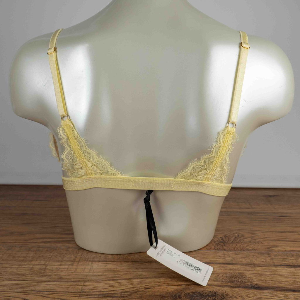 Underprotection XL Amy Yellow Padded Bralette New With Tag