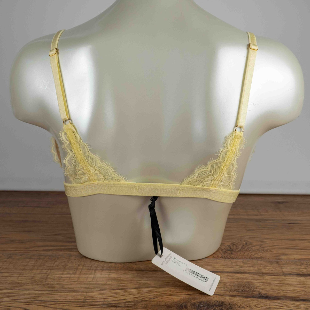 Underprotection XL Amy Yellow Padded Bralette New With Tag