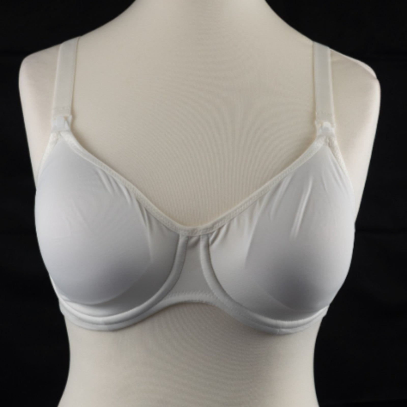 Anita Maternity Nursing Bra 34C White Underwired Drop Down Cups 5068 BNWT