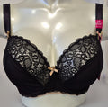 Curvy Kate 'Ellace' Bra 28HH Black &amp; Champaigne BNWT