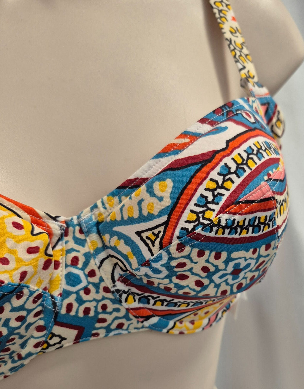 Empreinte 'Boheme' Bikini Top Multicoloured UK 32D NWT