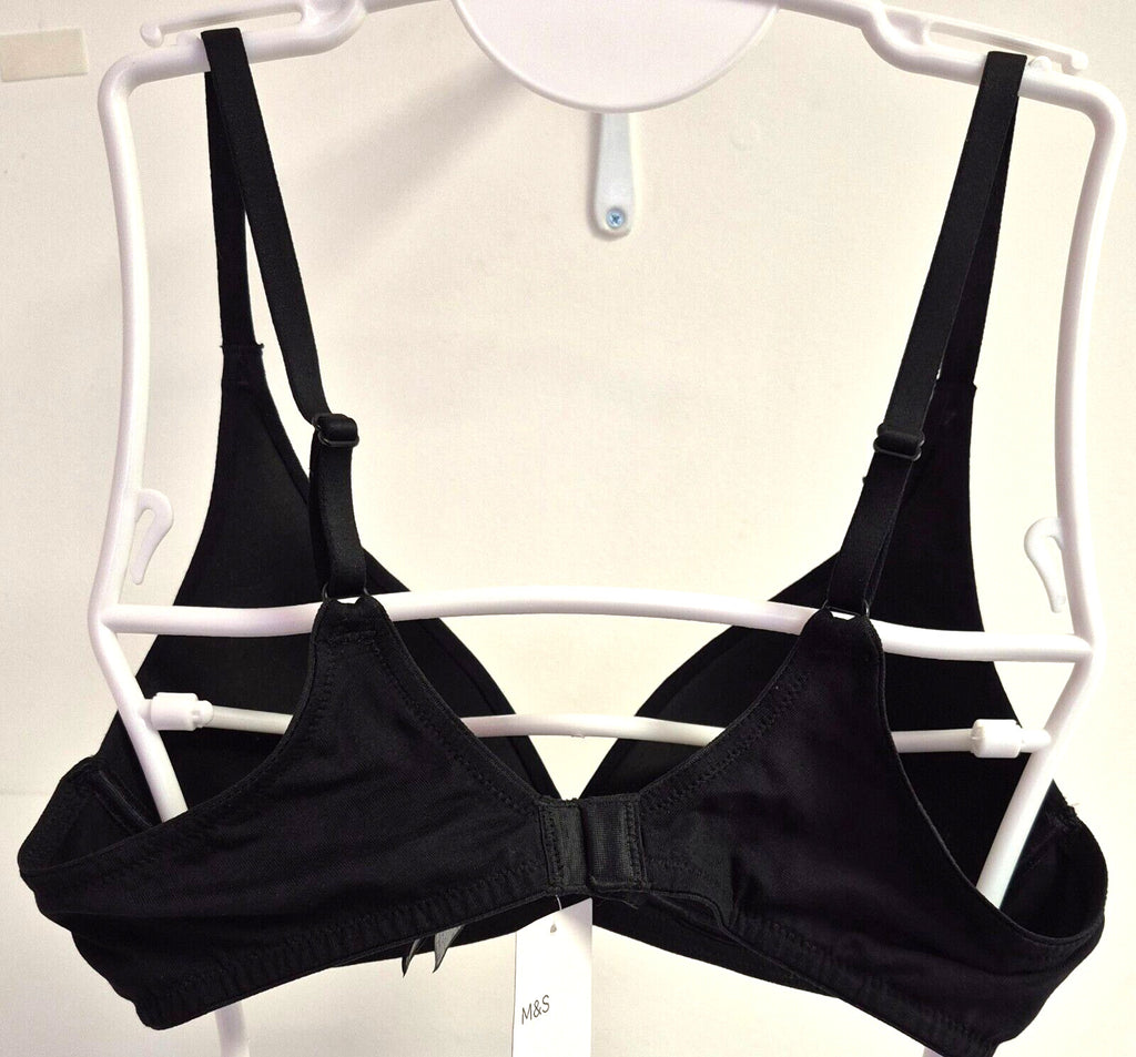 M&amp;S Bra 34B Black NWT