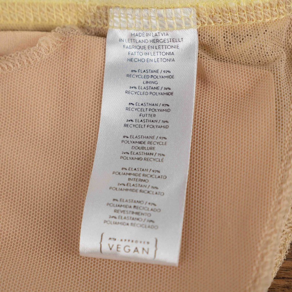 Underprotection XL Amy Yellow Padded Bralette New With Tag