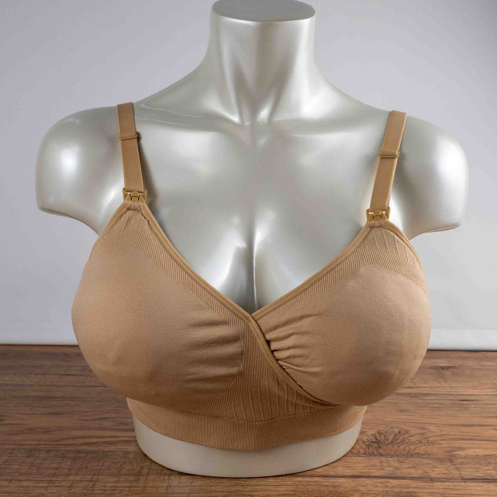 Hofish Beige XL Maternity Bra Padded Non Wired New With Tag