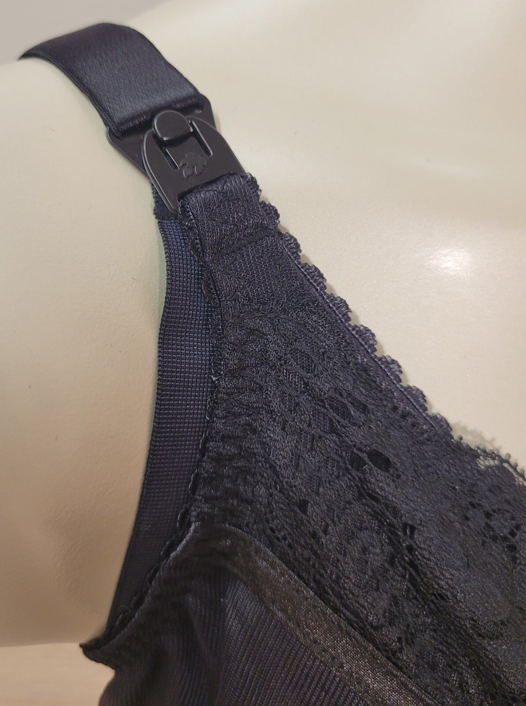 Royce Nursing Bra 34H Black Jasmine 469 Full Cup New with Tags