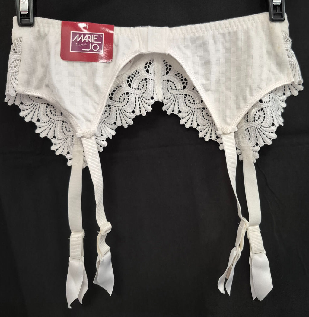 Marie Jo Suspenders Size M Ivory NWT