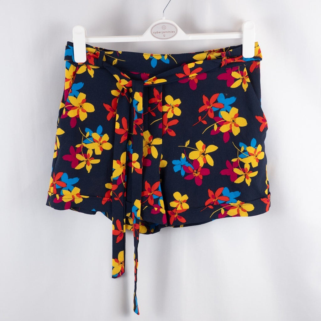 Papaya Womens Floral Shorts Size 10 | Pre-Owned