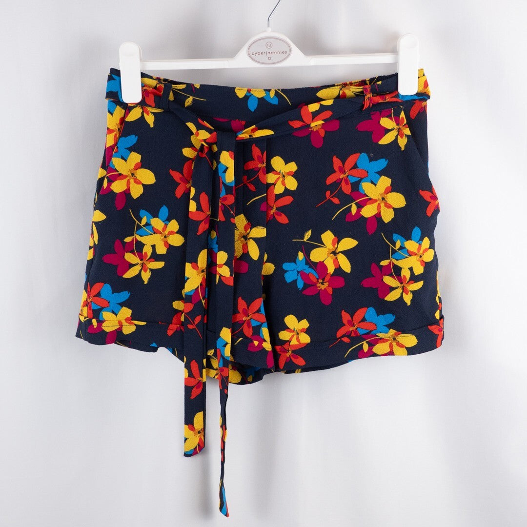 Papaya Womens Floral Shorts Size 10 | Pre-Owned