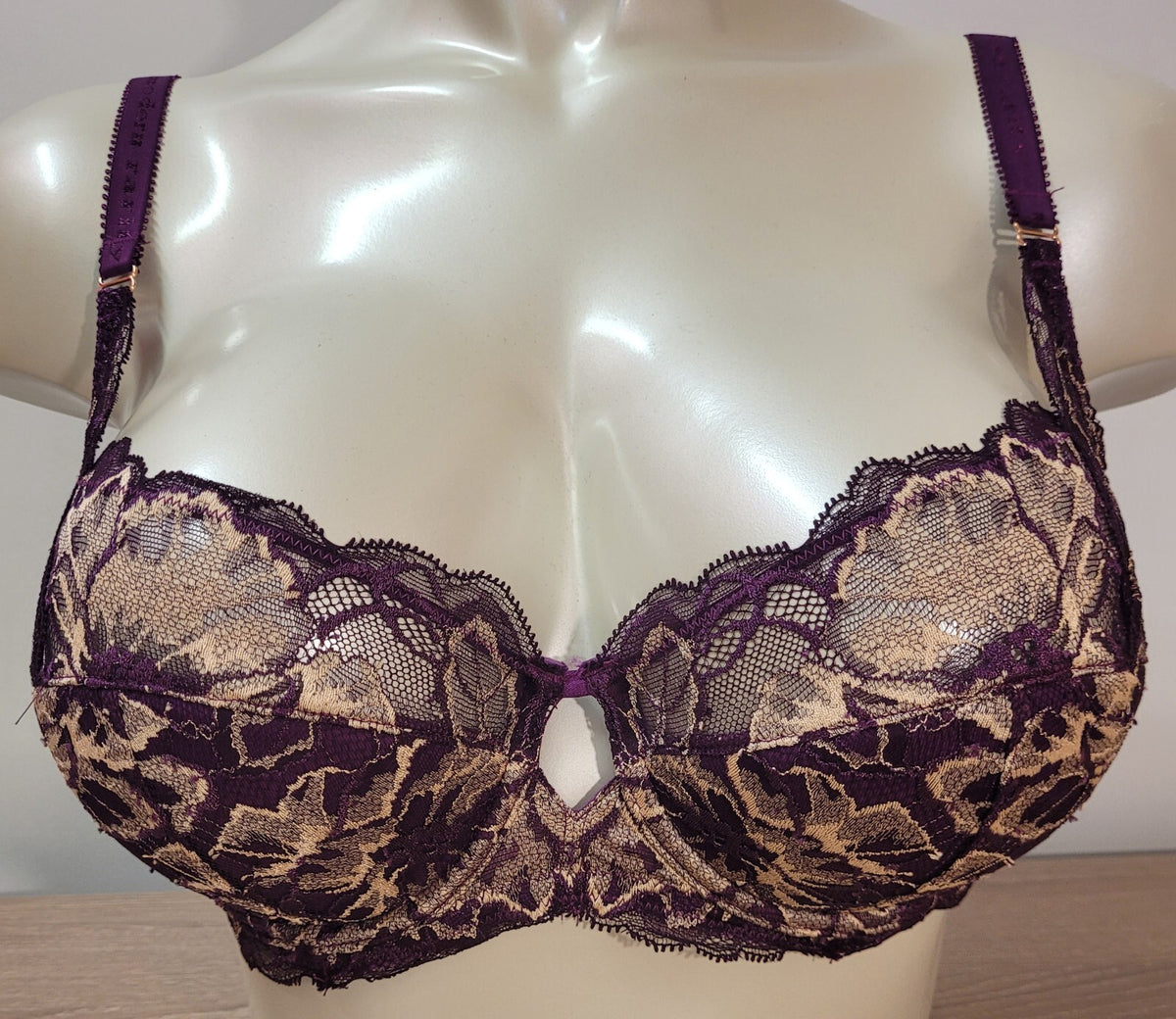 Modern Rarity Bra 34D Purple/Pink Full Cup Underwired Padded by John Lewis BNWT