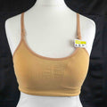 Decathlon 2XS Beige Padded Bralette Non Wired New With Tags