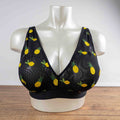 Lemonade Dolls Black Pineapple Medium Bra Non Padded Non Wired New With Tags