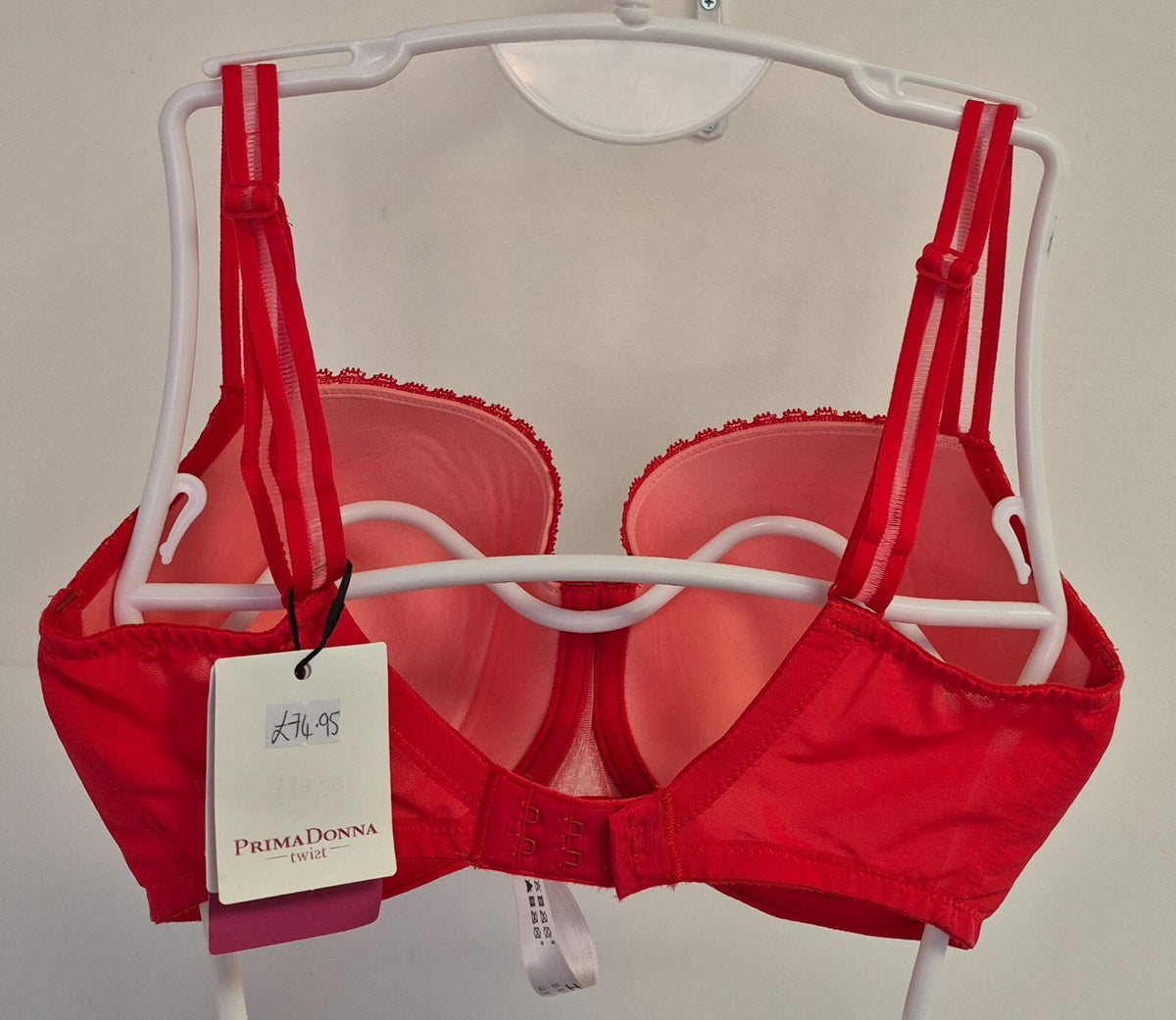 Prima Donna 'I Want You' Bra 30H Red NWT