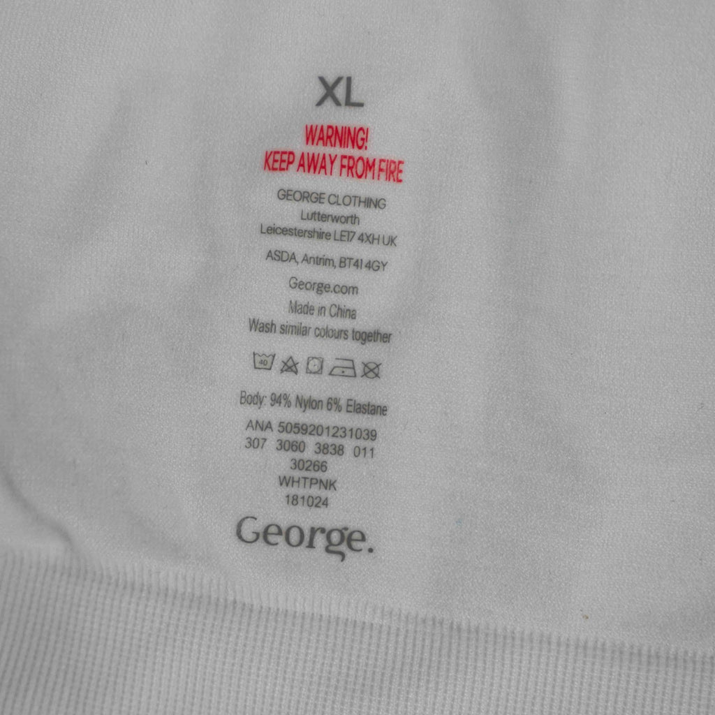 George XL 3 Bralettes Non Padded Non Wired NWT RRP £15