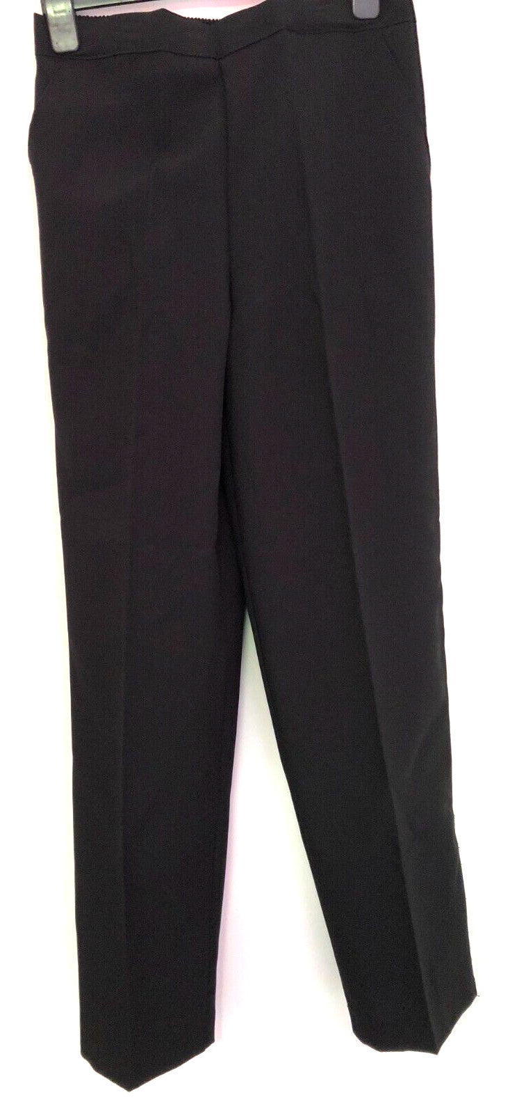 Womens Trousers UK10 Black L27" Straight Leg by Emma Collection New with Tags