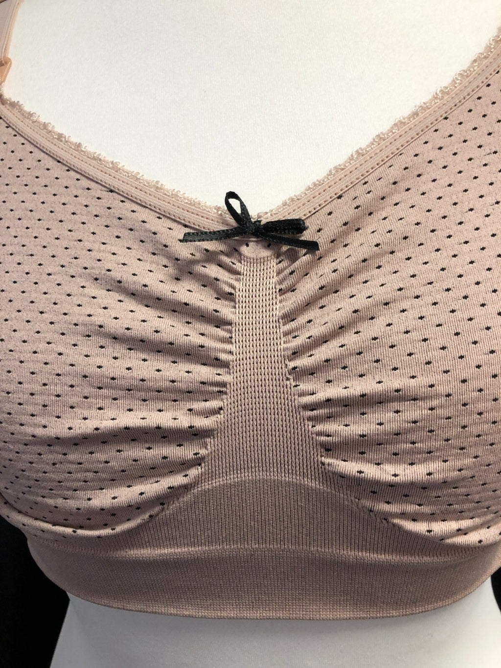 Anita Maternity Bra S Pink Polkadot Non Wired Non Padded BNWT