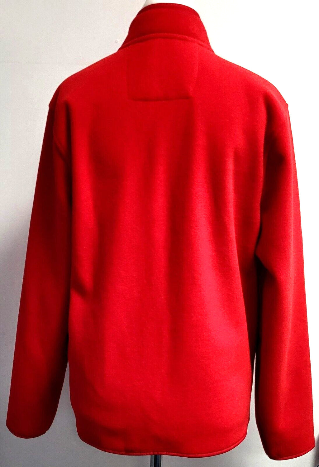 Womens Fleece UK-M Red High Neck Zip Fastening Pockets Ozark Trail Pre-Owned