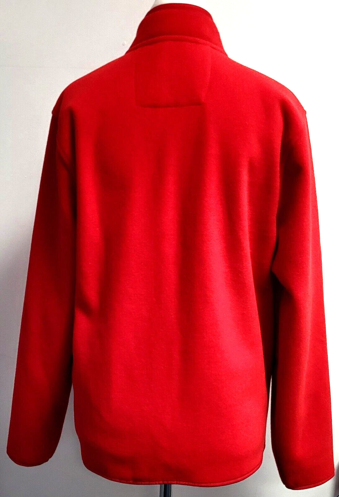 Womens Fleece UK-M Red High Neck Zip Fastening Pockets Ozark Trail Pre-Owned