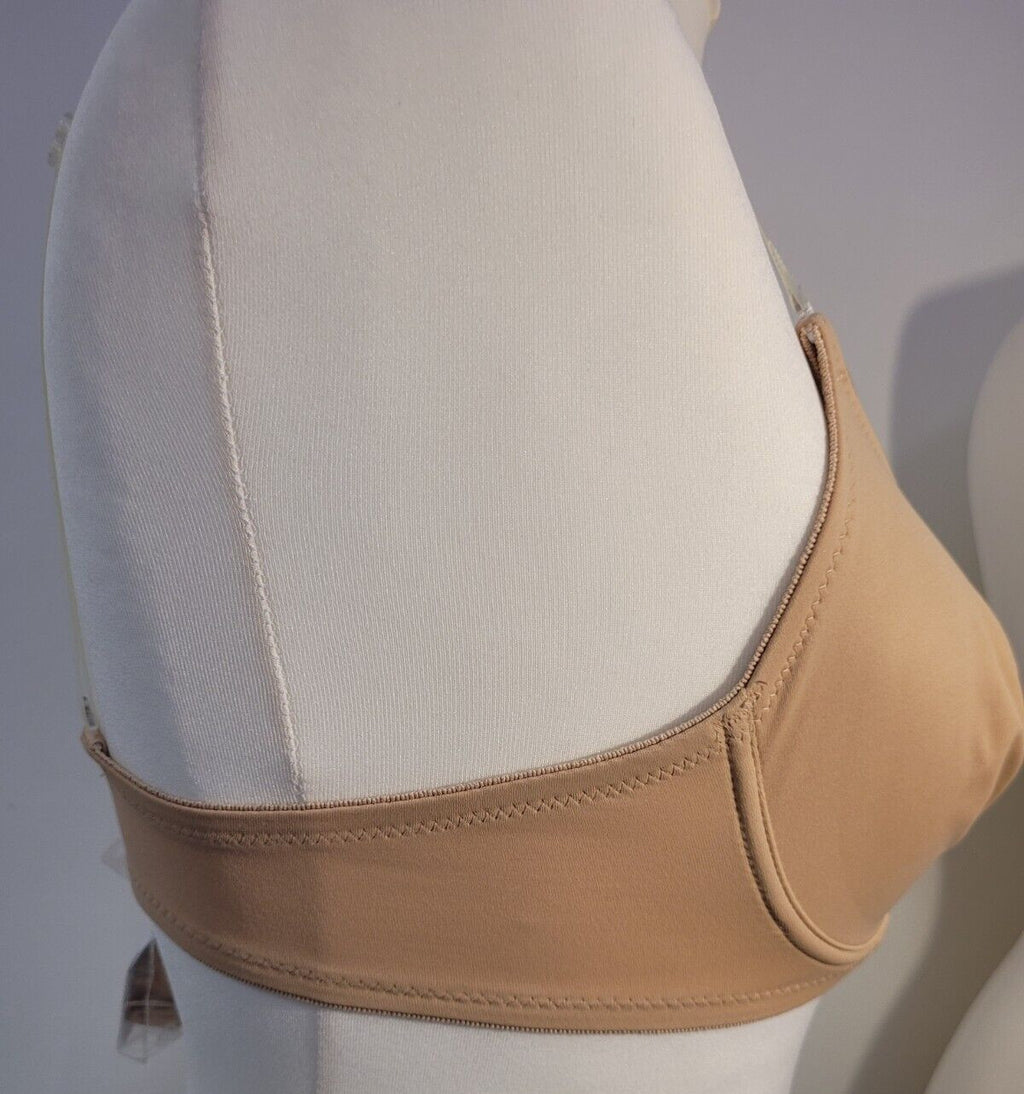 Rosa Faia Bra 32B Nude Duo Straps Twin 5483 Underwired Double Layer Moulded BNWT