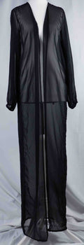 Pretty Little Thing Black 3/4 Sleeve 16 Kimono New With Tag