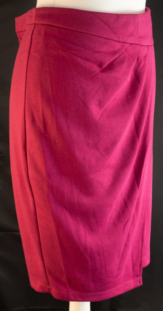 Next pink mini skirt with back zip closure and pleated front, new with tag.