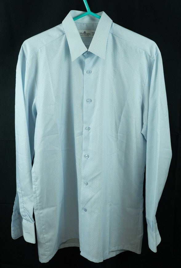 Littlewoods Men's Shirt Pale Blue 44"/15.5" Pre-Owned